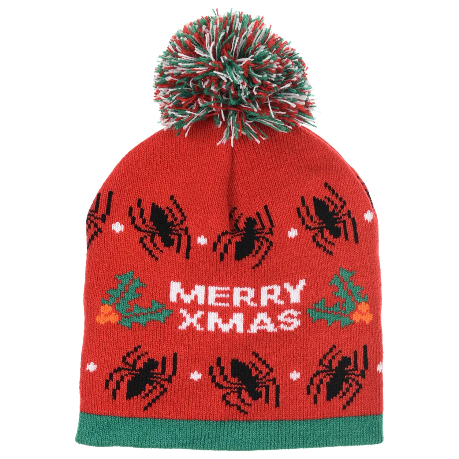 Spider-Man Red Hat Božična otroška kapa 52 cm fotografija izdelka
