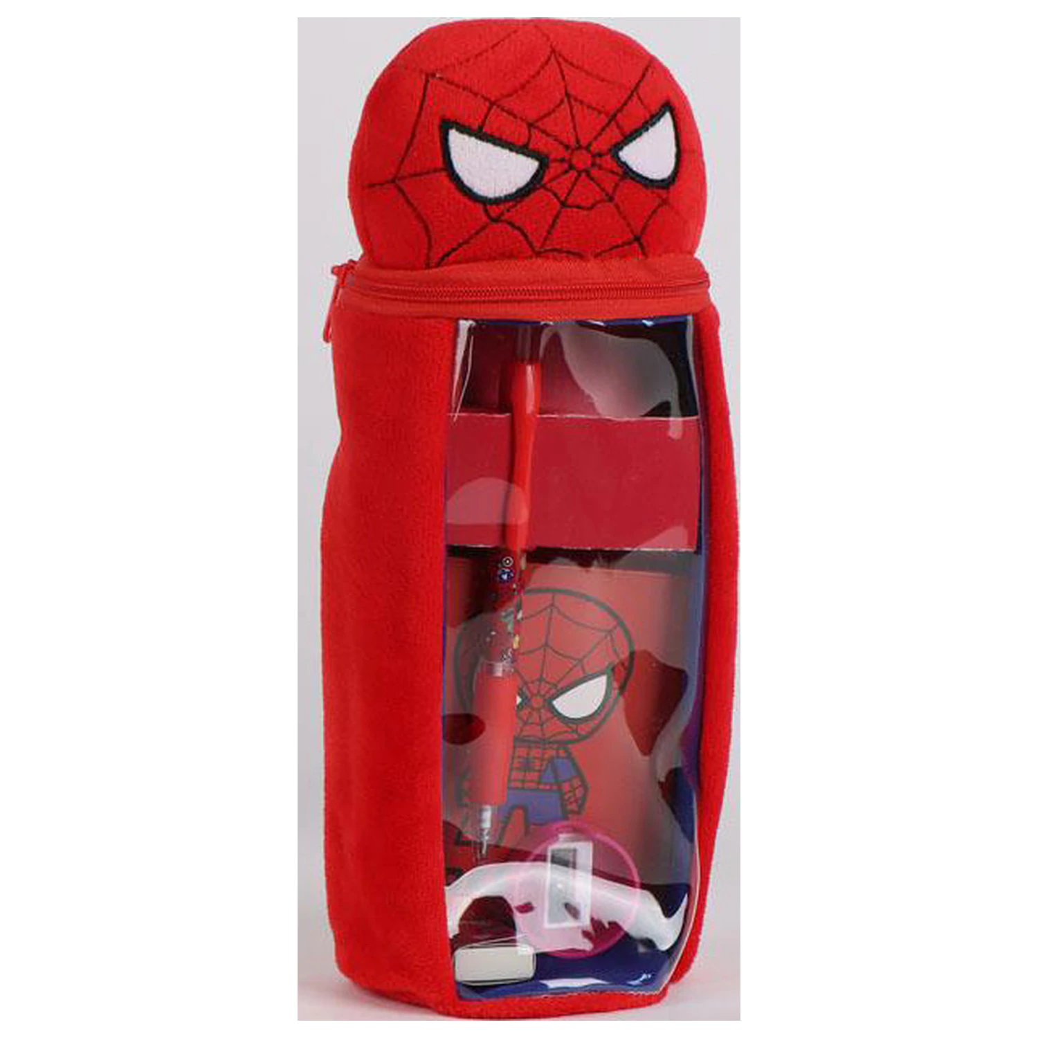 Spider-Man rdeča plišasta polnjena peresnica fotografija izdelka