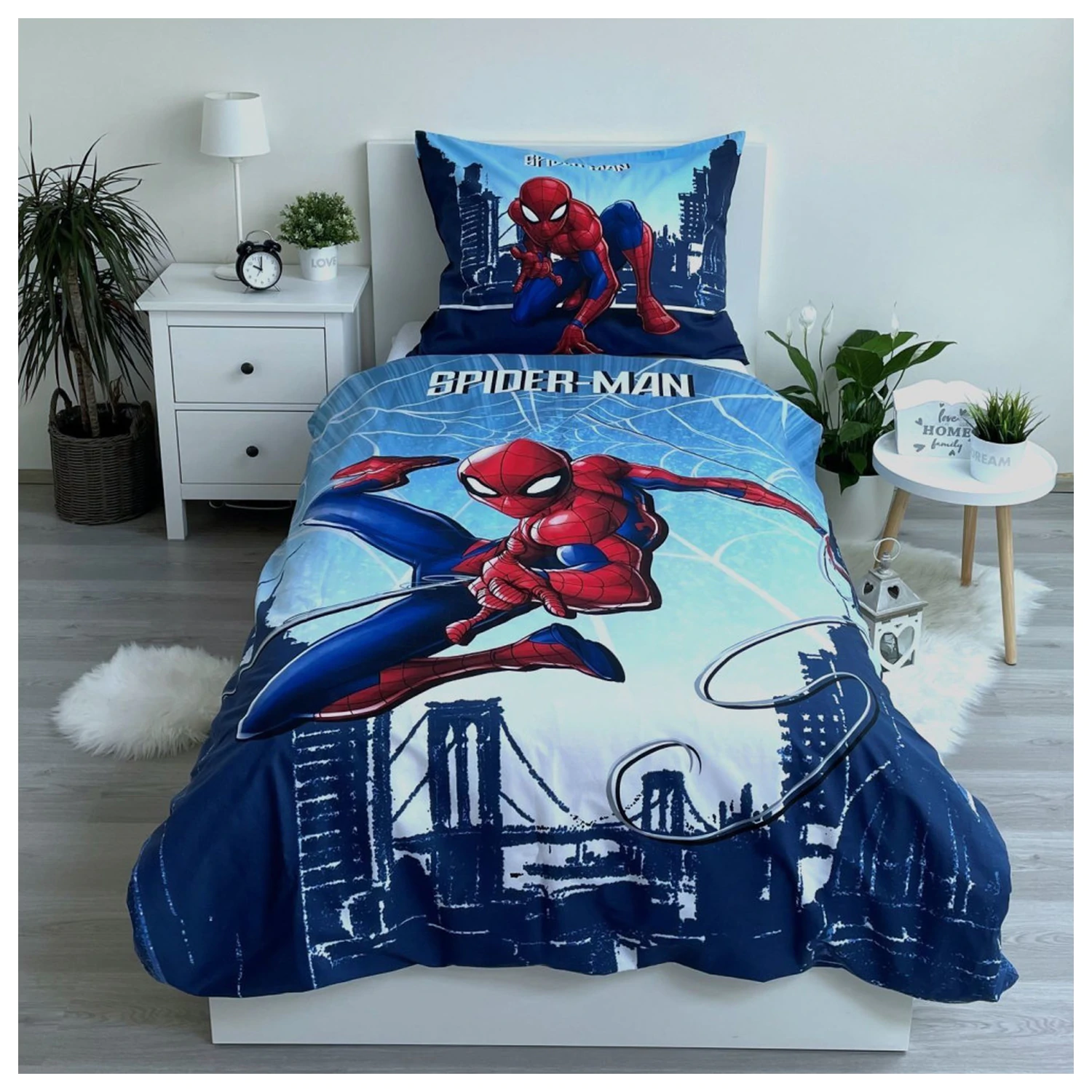 Spider-Man Skyline Prevleka za odejo fotografija izdelka