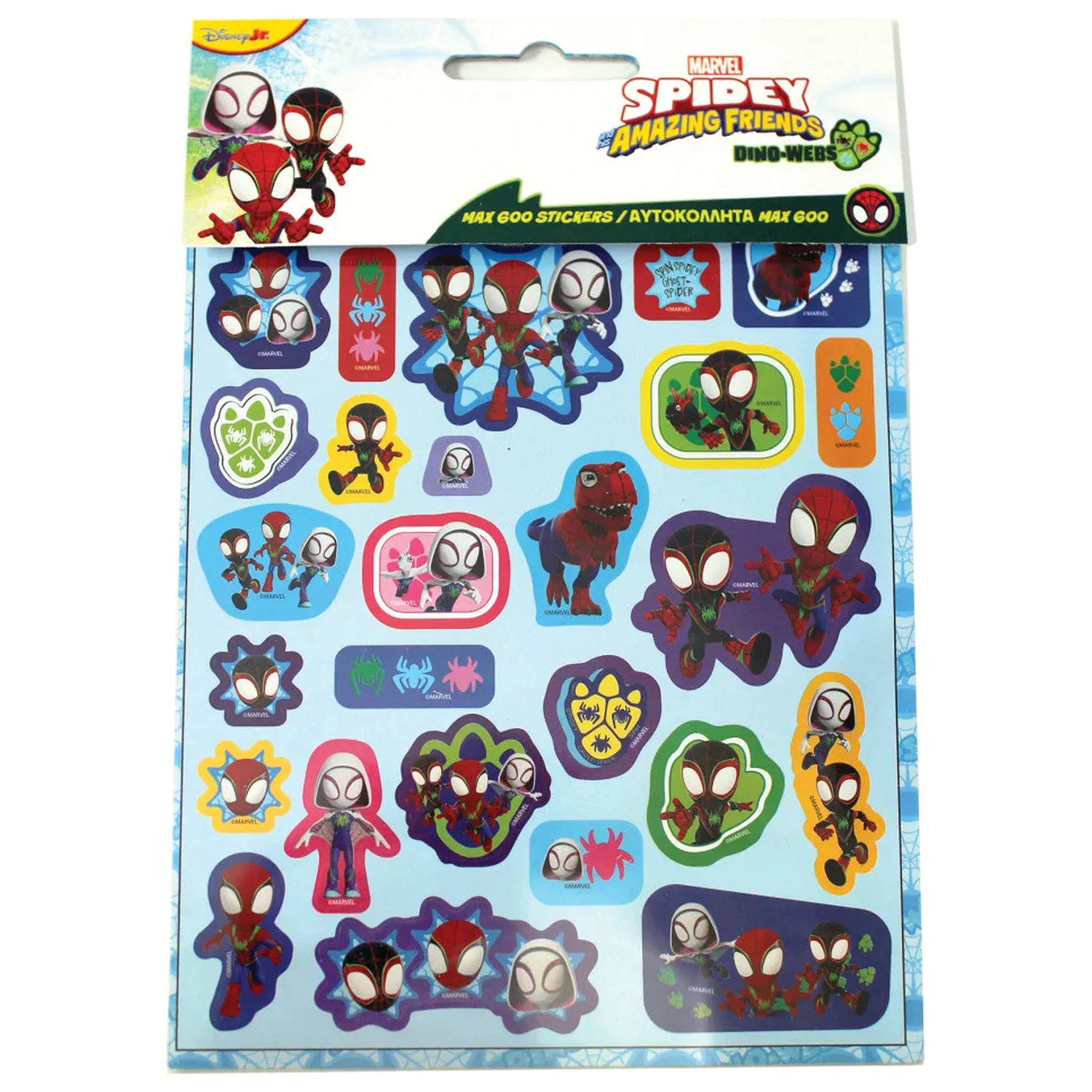 Spider-Man Spidey Dino-Webs set nalepk, 600-kosov fotografija izdelka