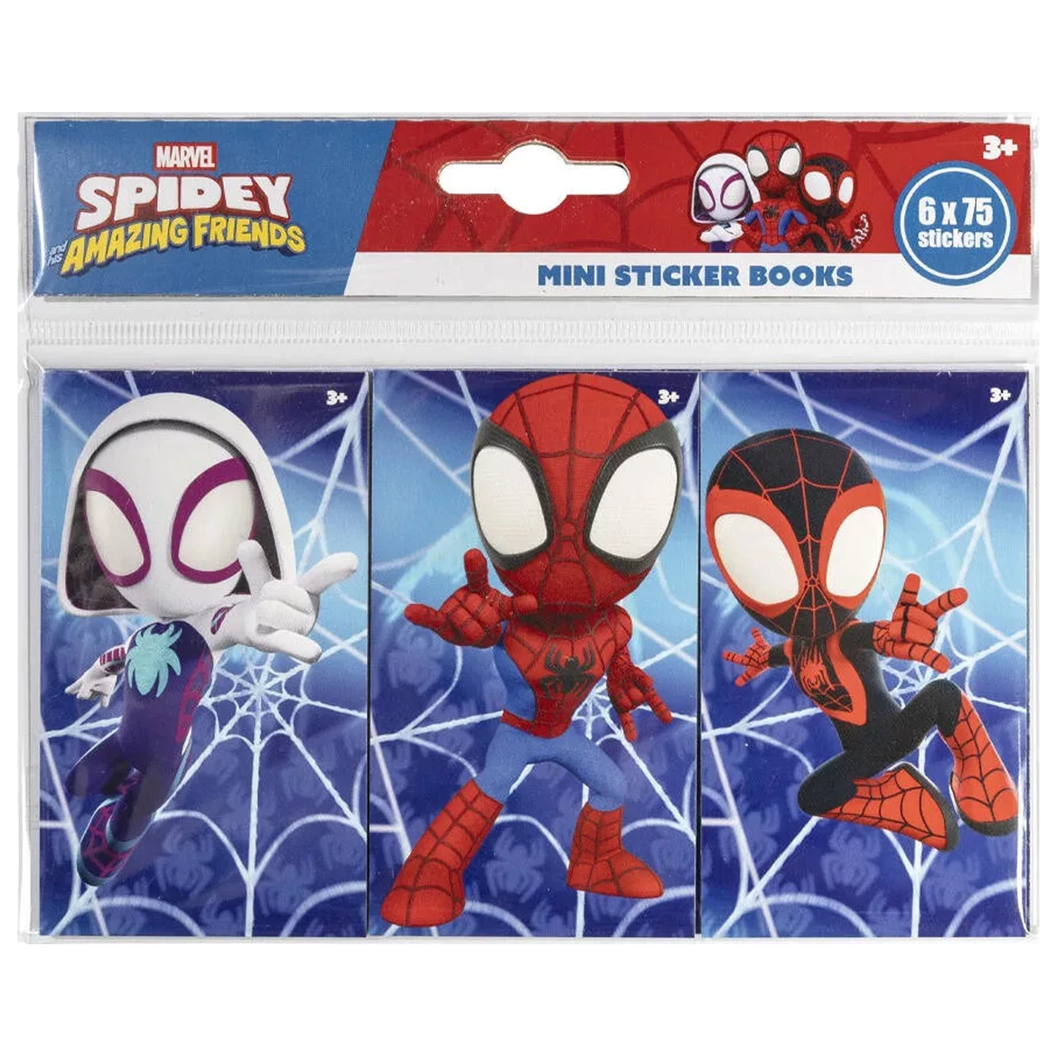 Spider-Man Spidey Friends mini set nalepk 6 kos fotografija izdelka