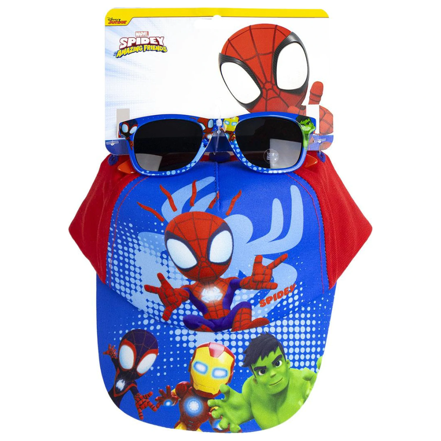 Spider-Man Spidey & Friends sončna očala in komplet bejzbolske kape fotografija izdelka