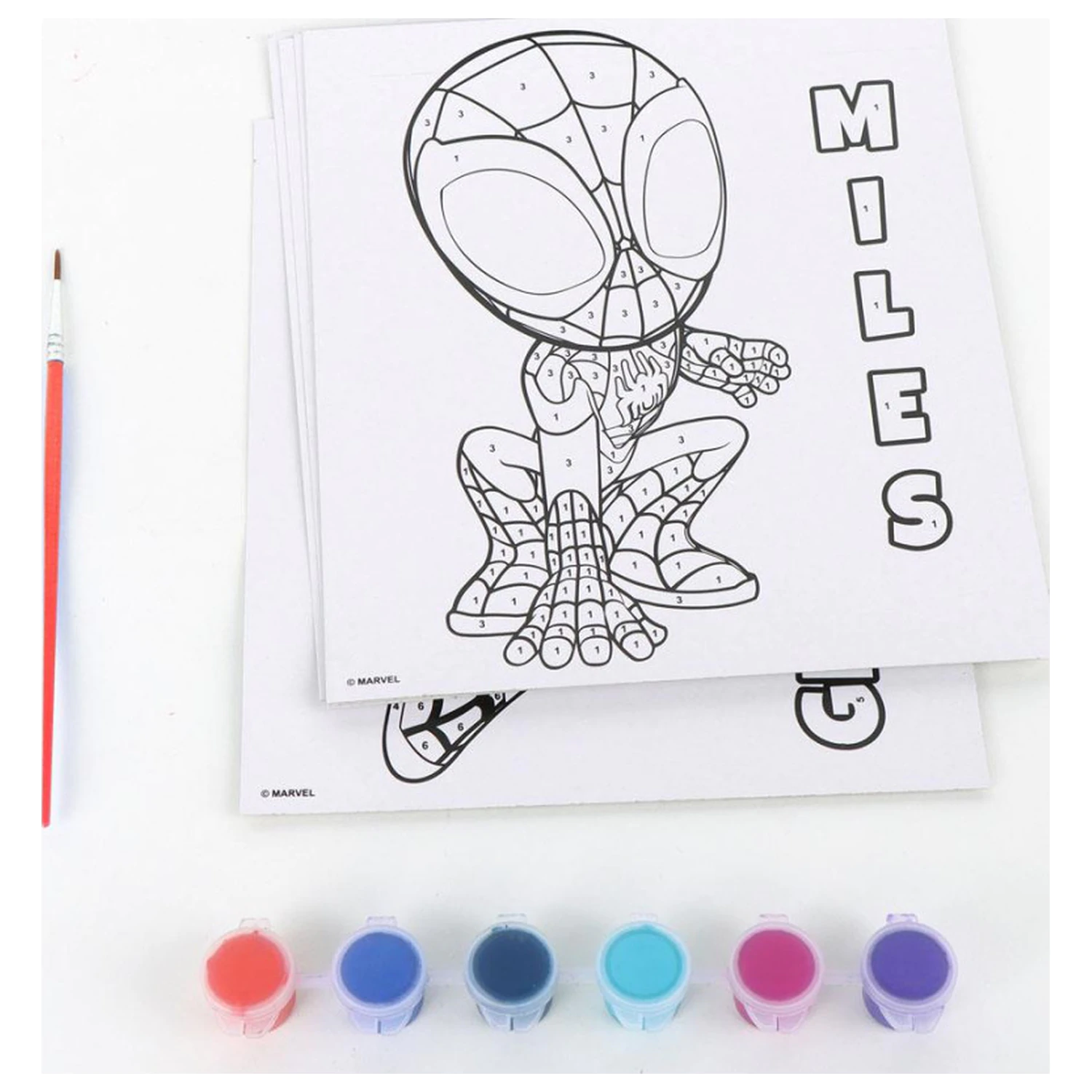 Spider-Man Spidey Friends številni set za barvanje fotografija izdelka