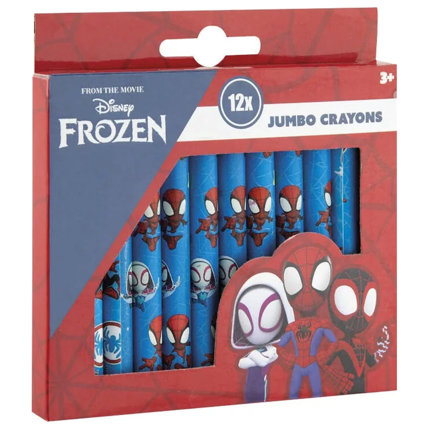 Spider-Man Spidey Friends voščenke 12 kosov fotografija izdelka