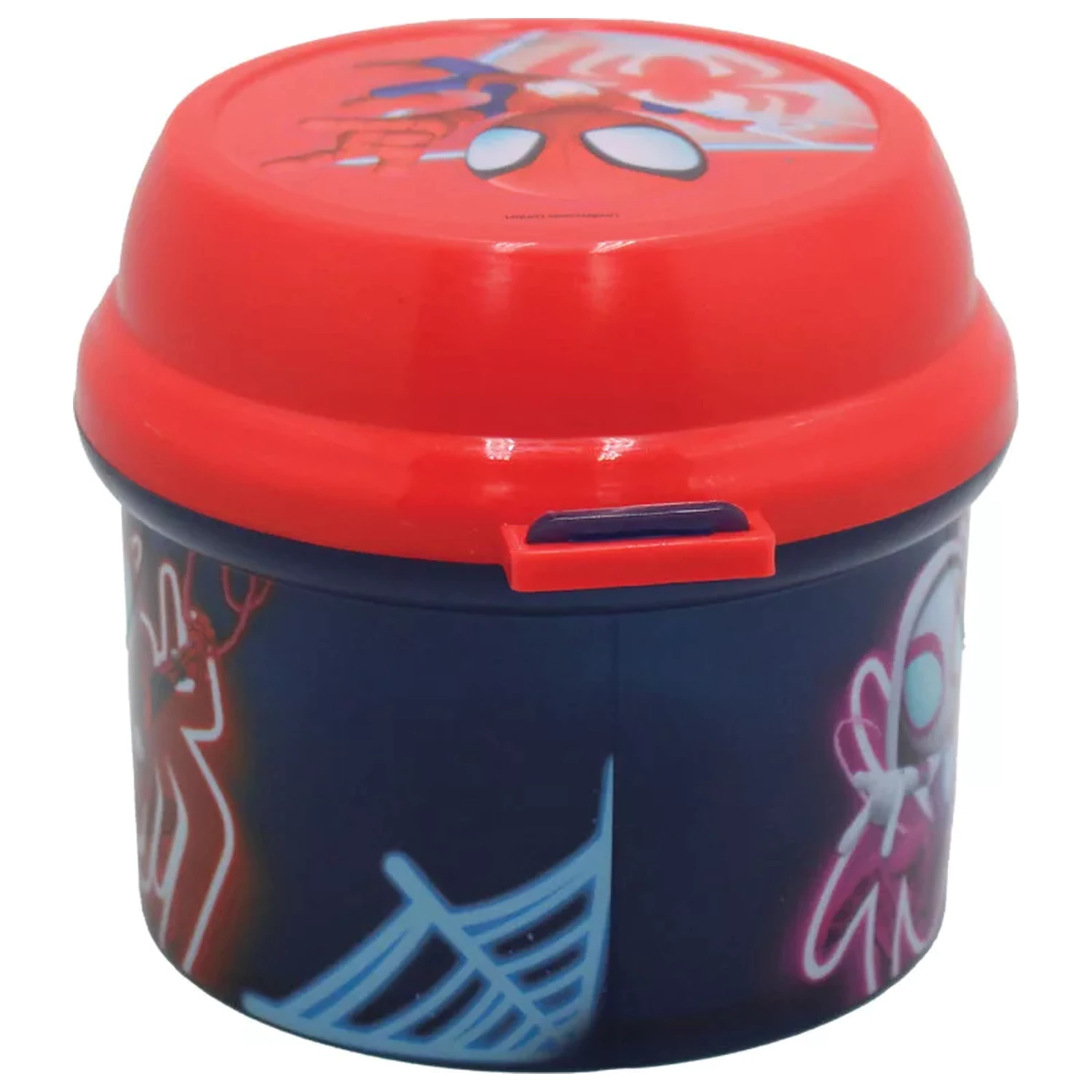 Spider-Man Spidey Glow plastična škatlica za prigrizke 270 ml fotografija izdelka