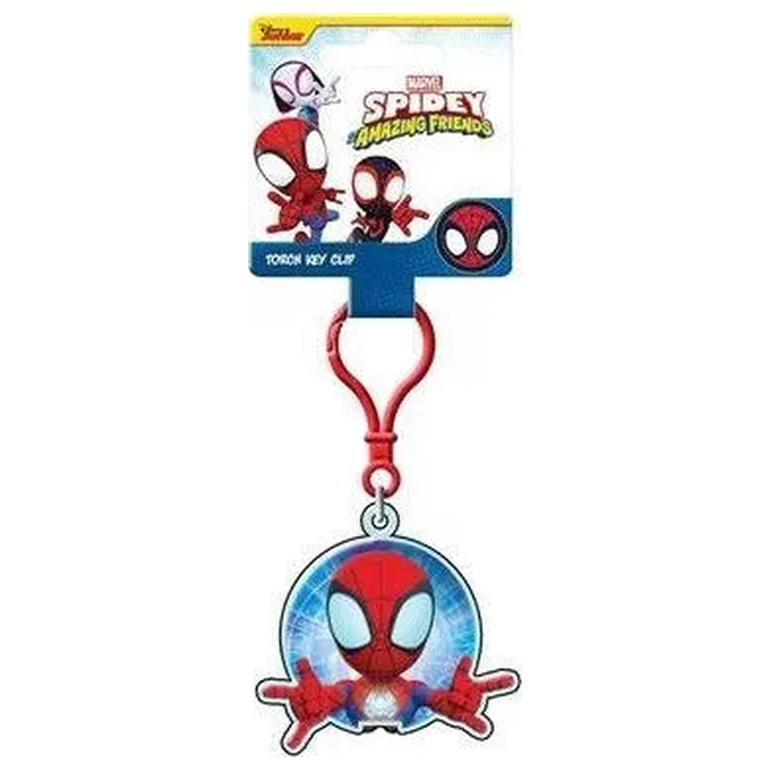 Spider-Man Spidey s svetlečo se obesek za ključe fotografija izdelka