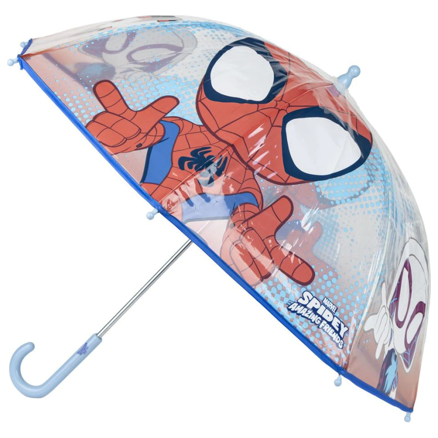 Spider-Man Spidey Kids Transparent dežnik Ø74 cm fotografija izdelka