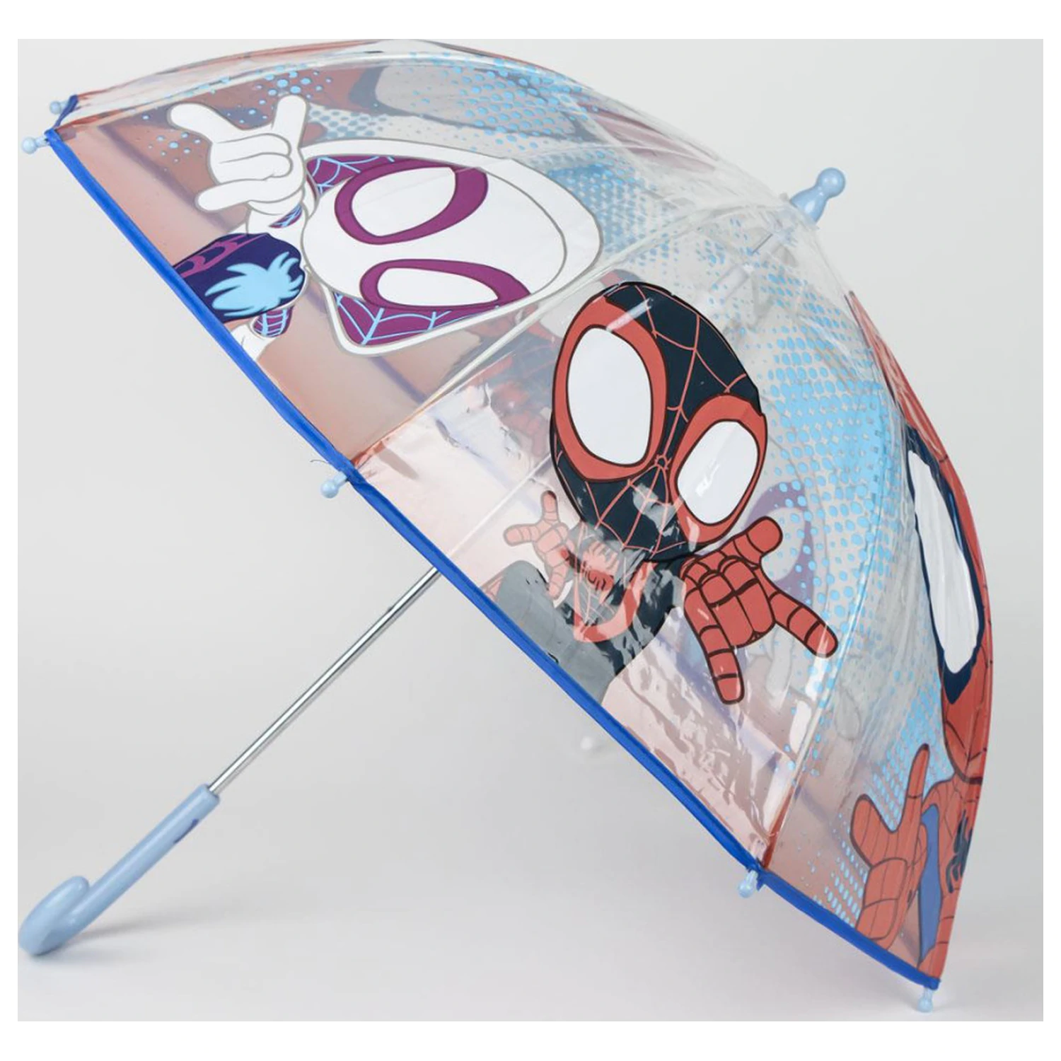 Spider-Man Spidey Kids Transparent dežnik Ø74 cm fotografija izdelka