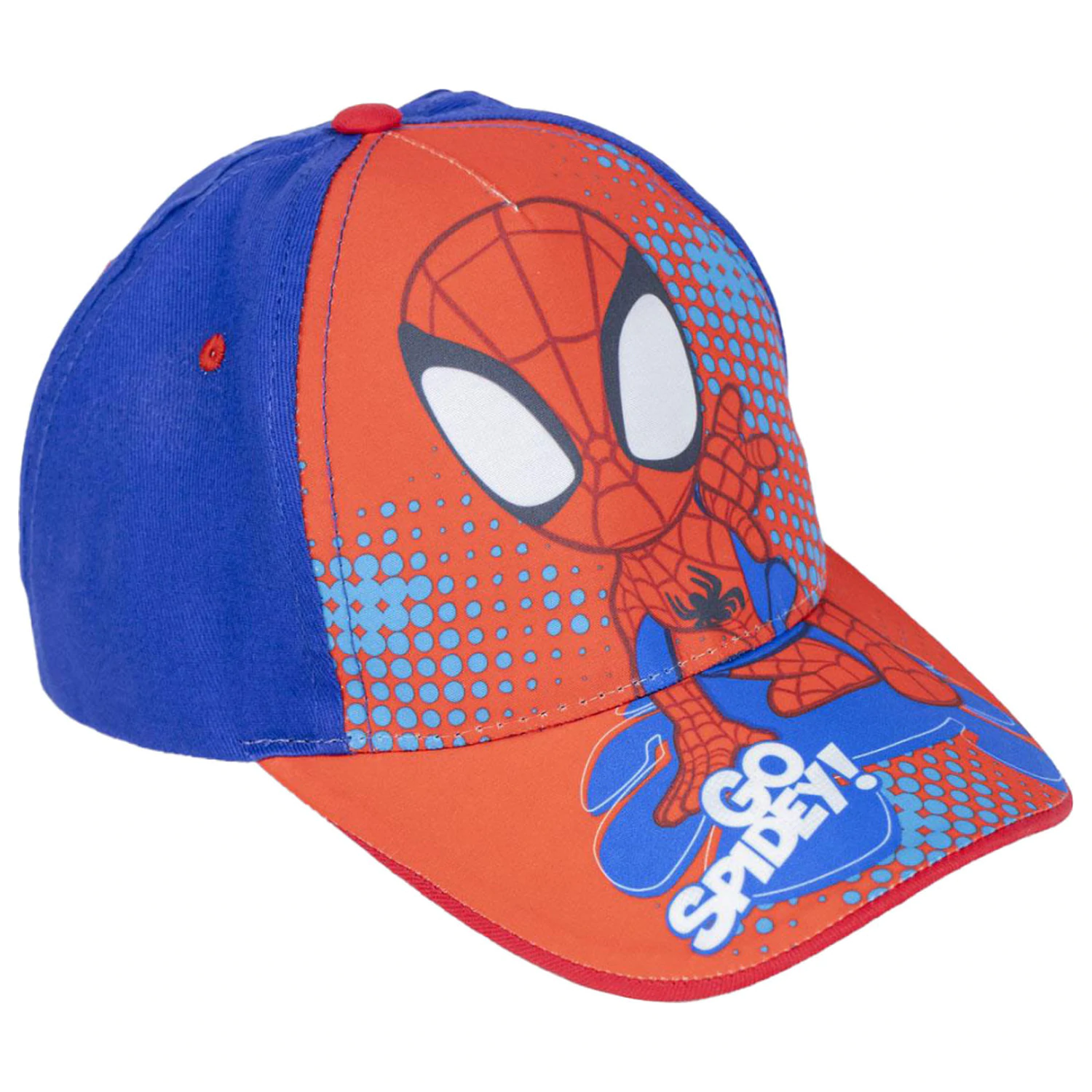 Spider-Man Spidey Rdeča otroška kapa s šiltom 51 cm fotografija izdelka