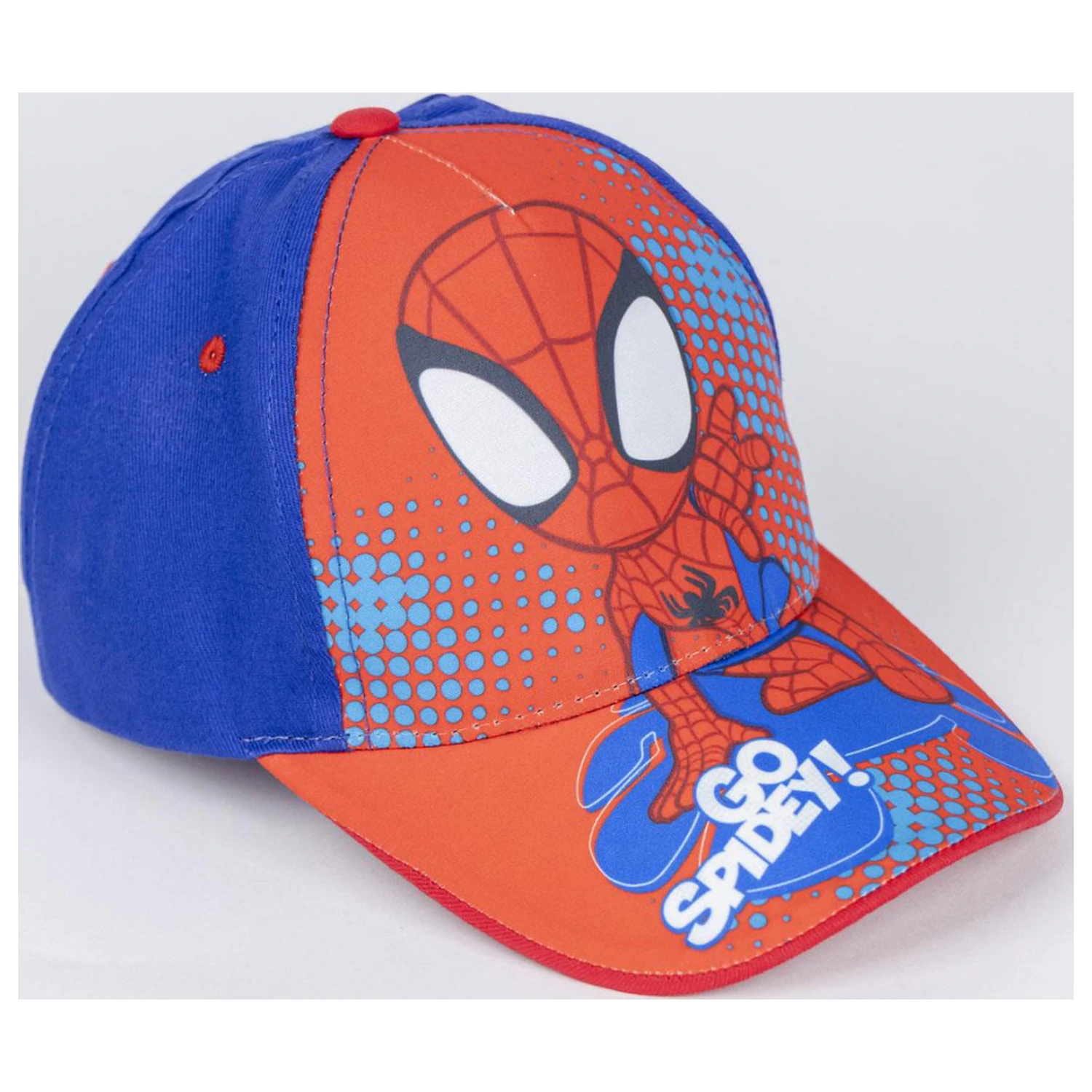 Spider-Man Spidey Rdeča otroška kapa s šiltom 51 cm fotografija izdelka
