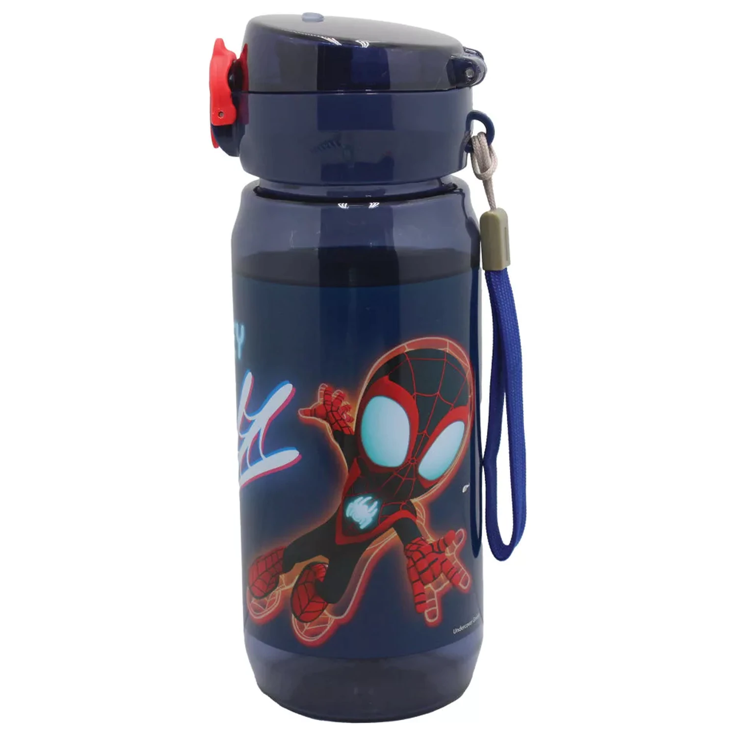 Spider-Man Spidey Web Plastična steklenica za vodo z obešalnikom 600 ml fotografija izdelka