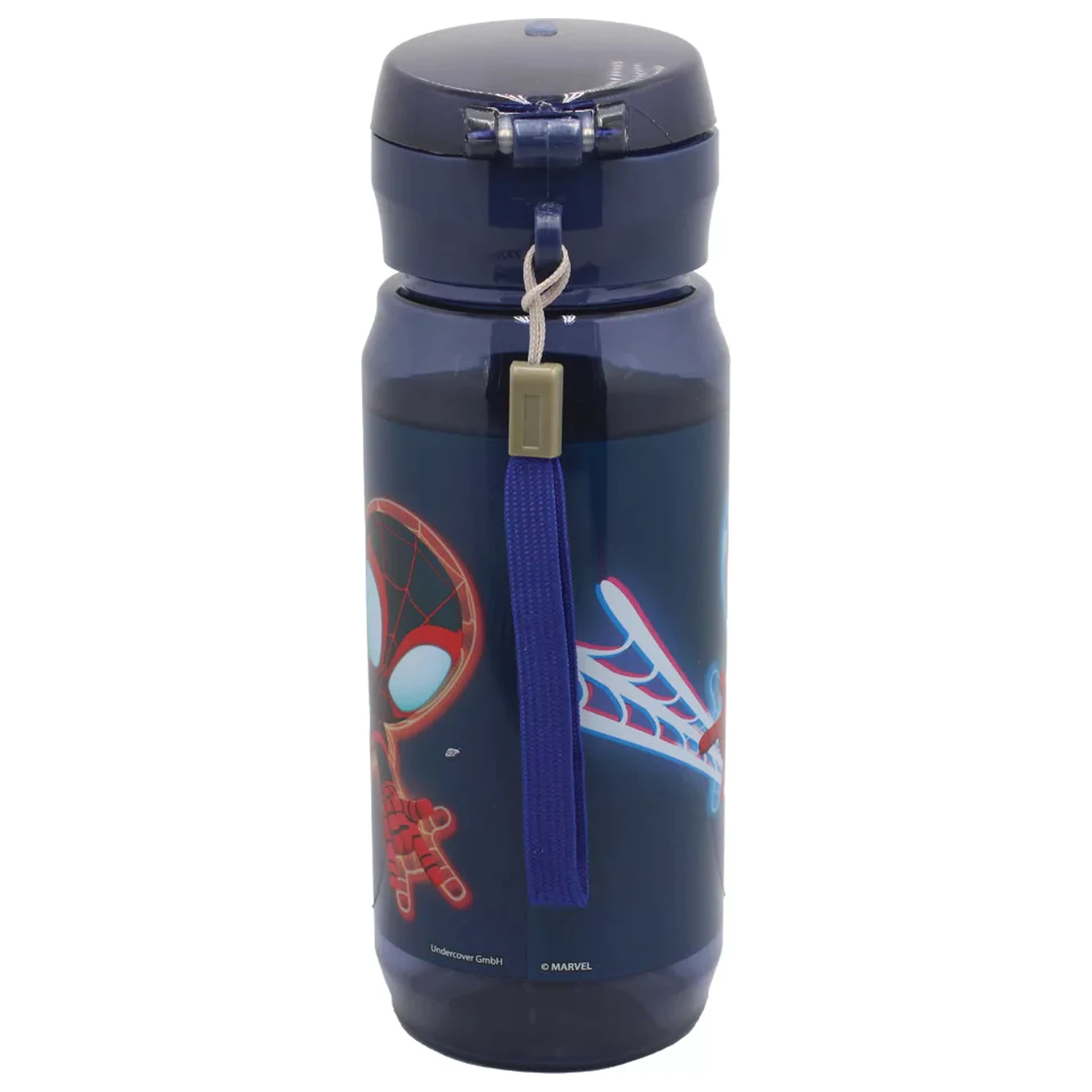 Spider-Man Spidey Web Plastična steklenica za vodo z obešalnikom 600 ml fotografija izdelka