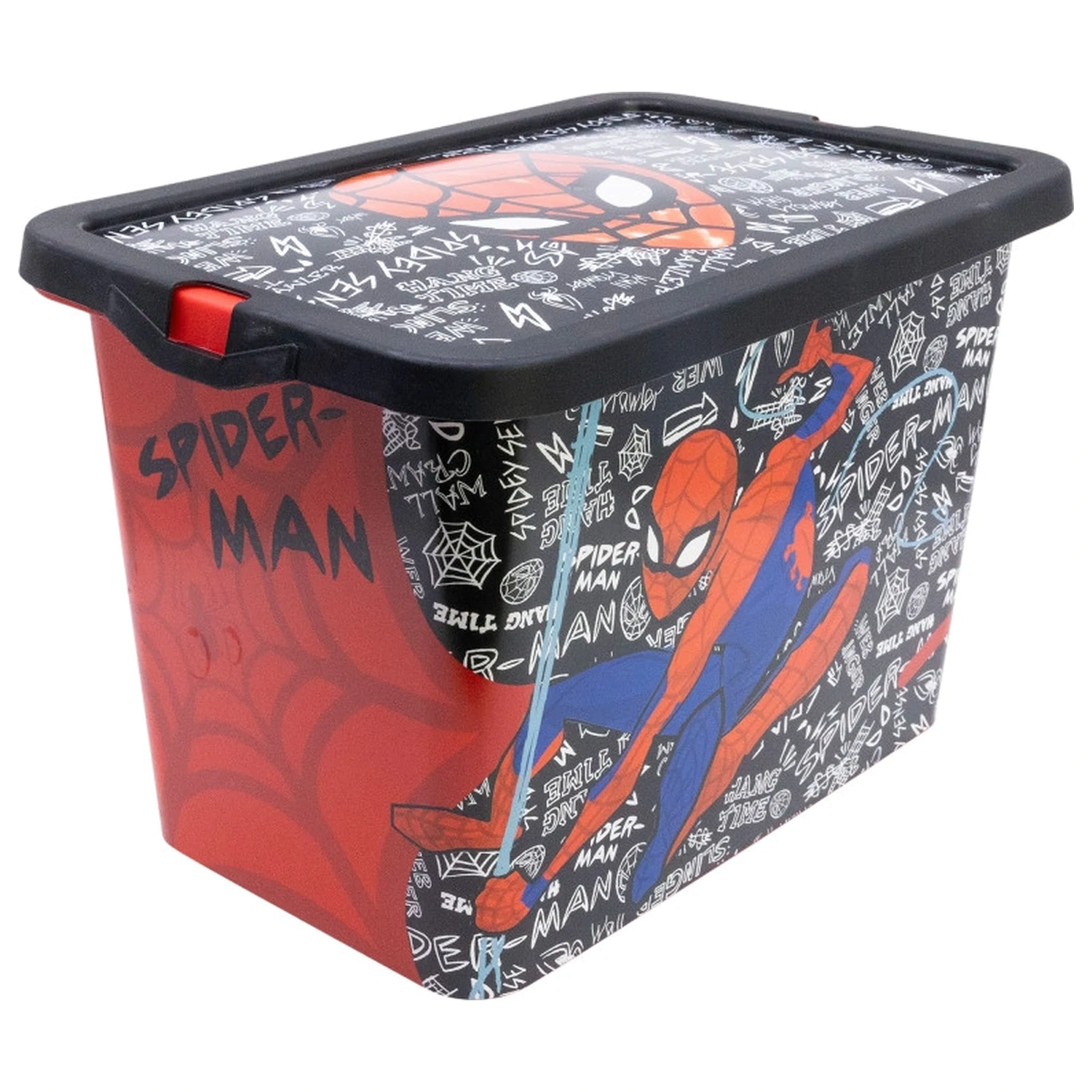 Spider-Man Urban Web plastična škatla za shranjevanje 7 L fotografija izdelka