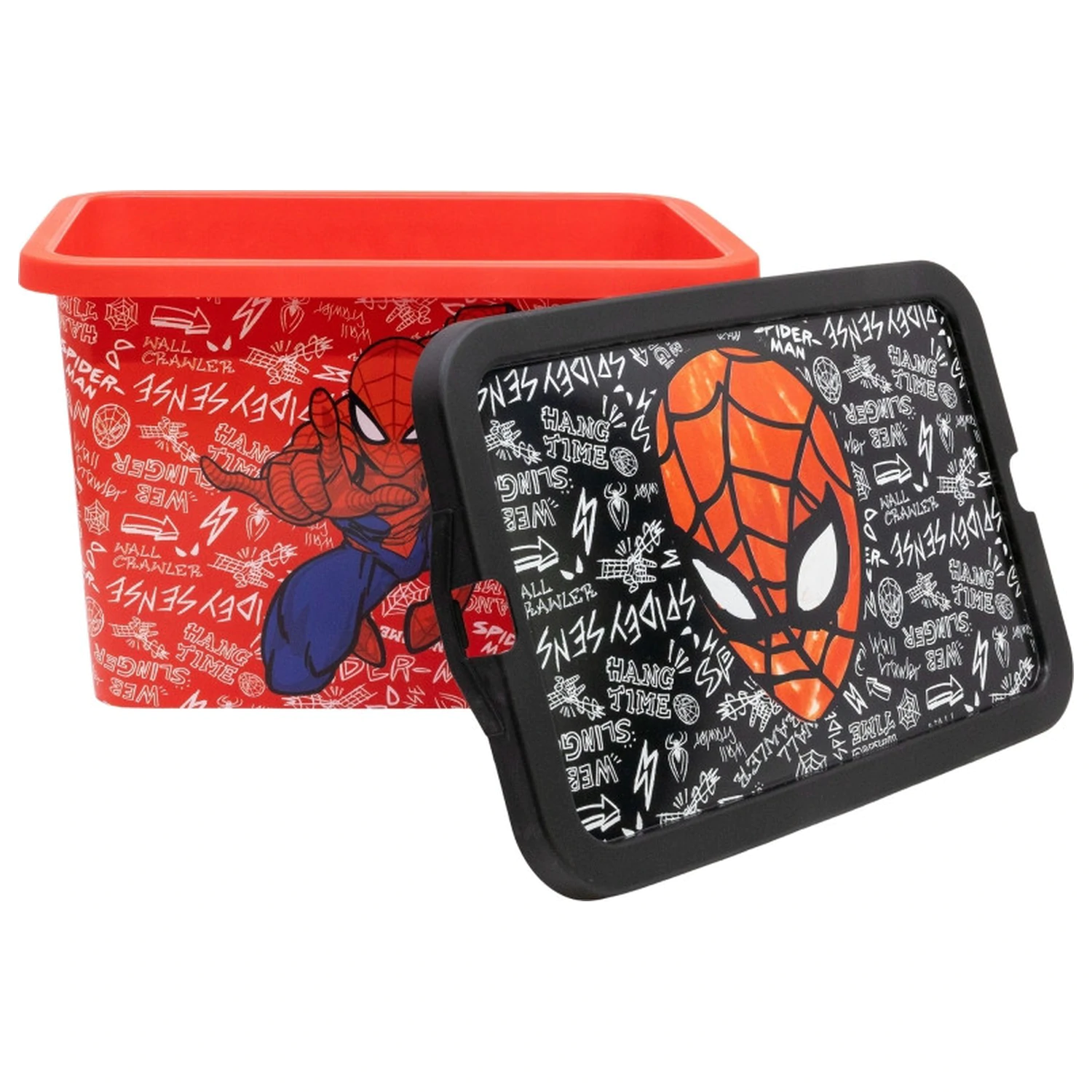 Spider-Man Urban Web plastična škatla za shranjevanje 7 L fotografija izdelka