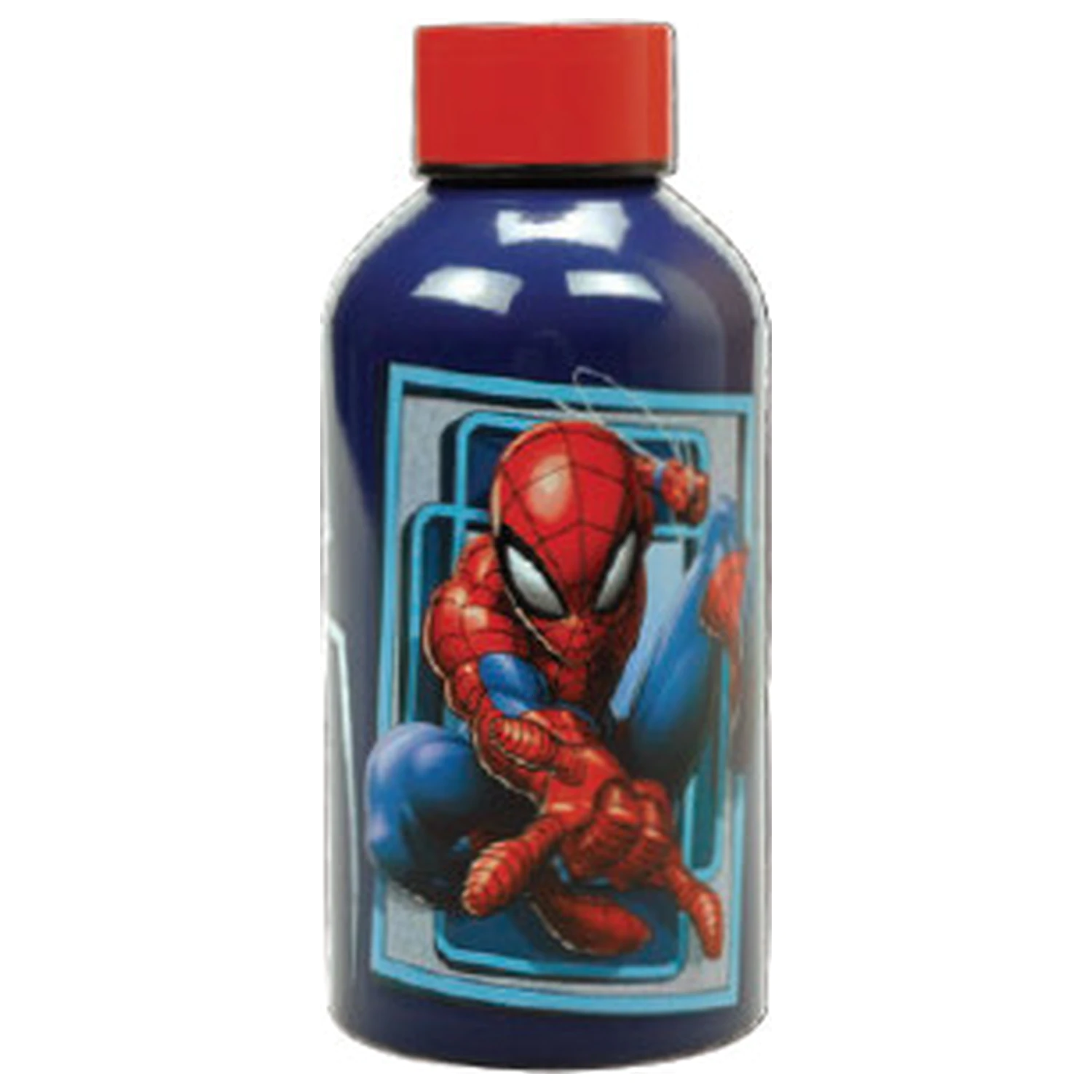 Spider-Man World aluminijasta steklenička za vodo z navojnim pokrovčkom 500 ml fotografija izdelka