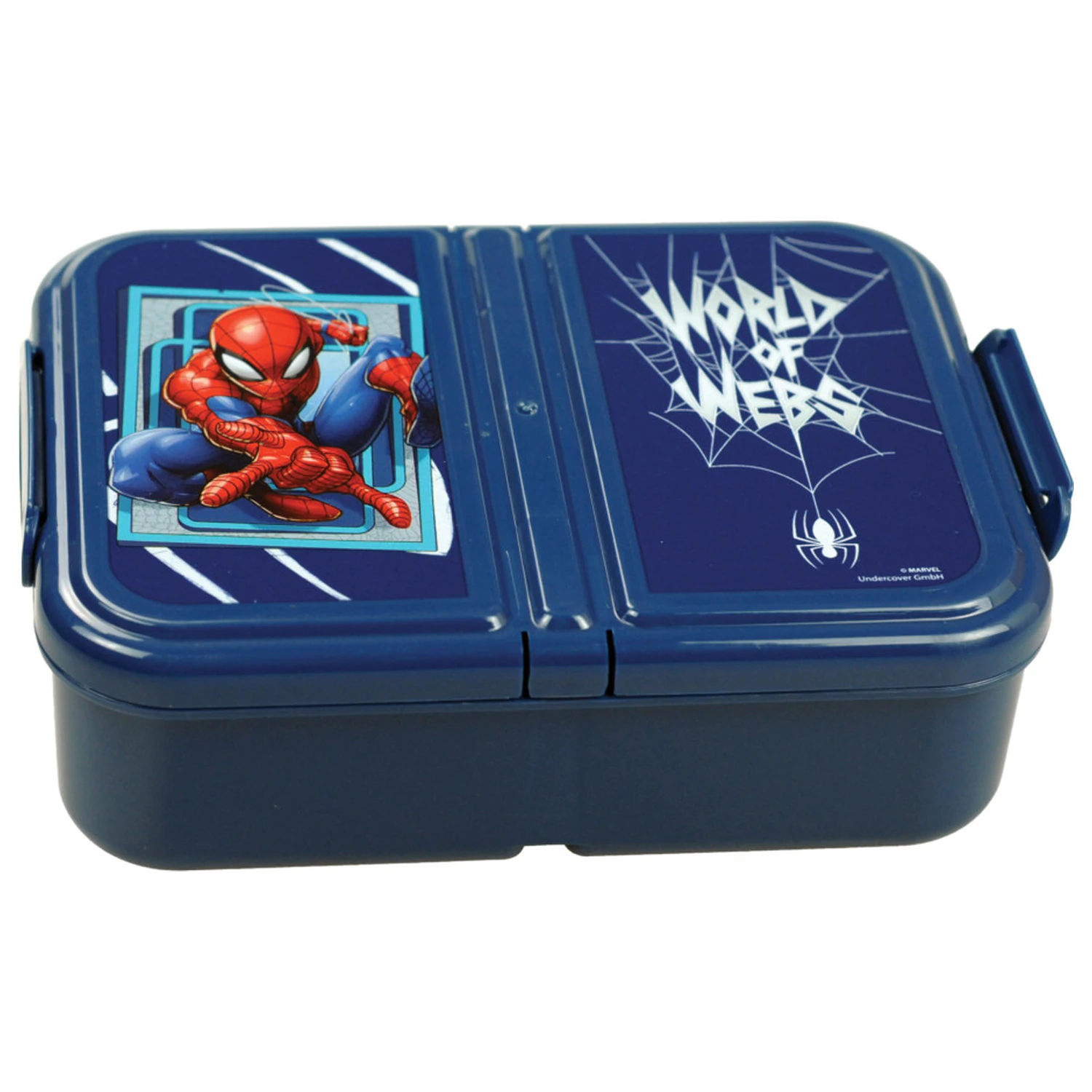 Spider-Man World of Web škatla za malico + komplet aluminijaste stekleničke za vodo fotografija izdelka