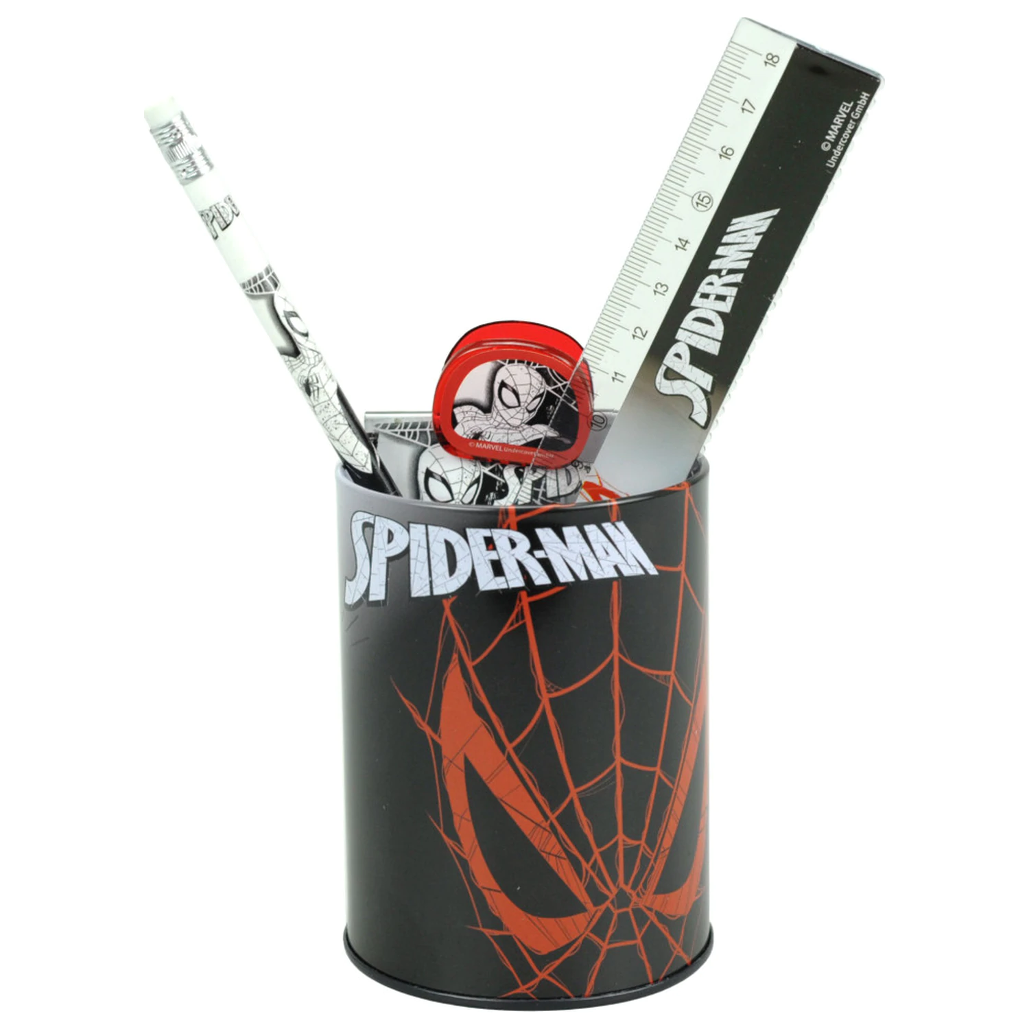 Spider-Man World of Webs Set pisarniškega materiala, 7-delni fotografija izdelka