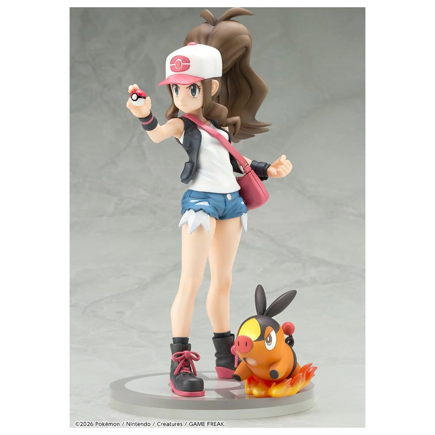 Pokémon PVC figura 1/8 Hilda s Tepig Artfx J 21 cm fotografija izdelka