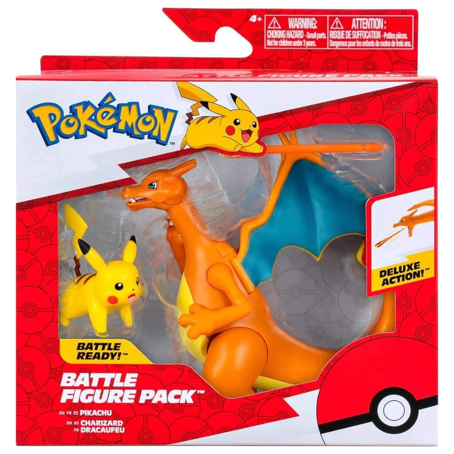 Pokémon Figura paket 2 kosov Charizard 11 cm & Pikachu 5 cm fotografija izdelka