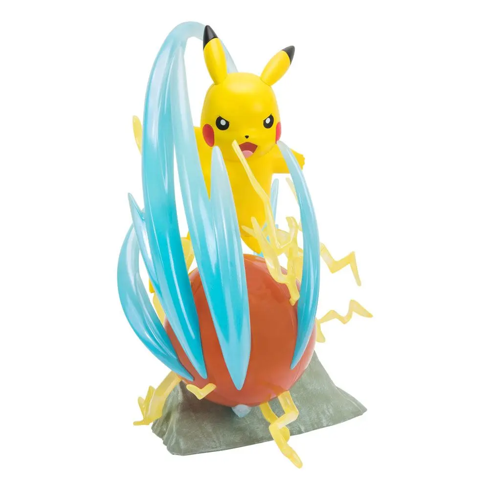 Pokémon 25th anniversary Svetlobni Deluxe Kip Pikachu 33 cm fotografija izdelka