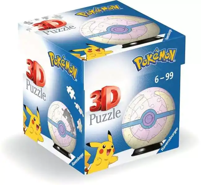 Pokémon 3D Puzzle Pokéballs: Zdravilna žoga (55 kosov) fotografija izdelka