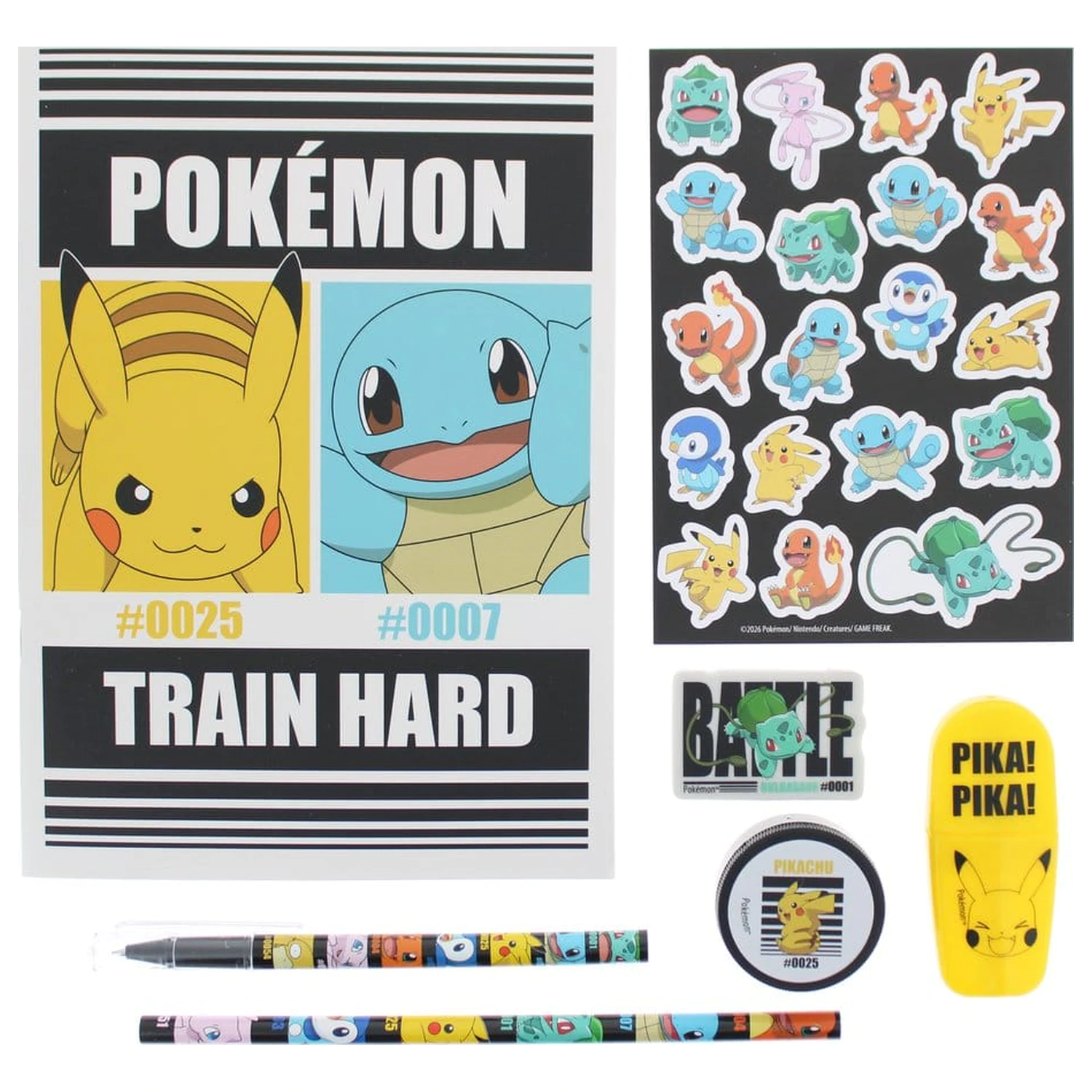 Pokémon pisarniški set, 7-delni fotografija izdelka