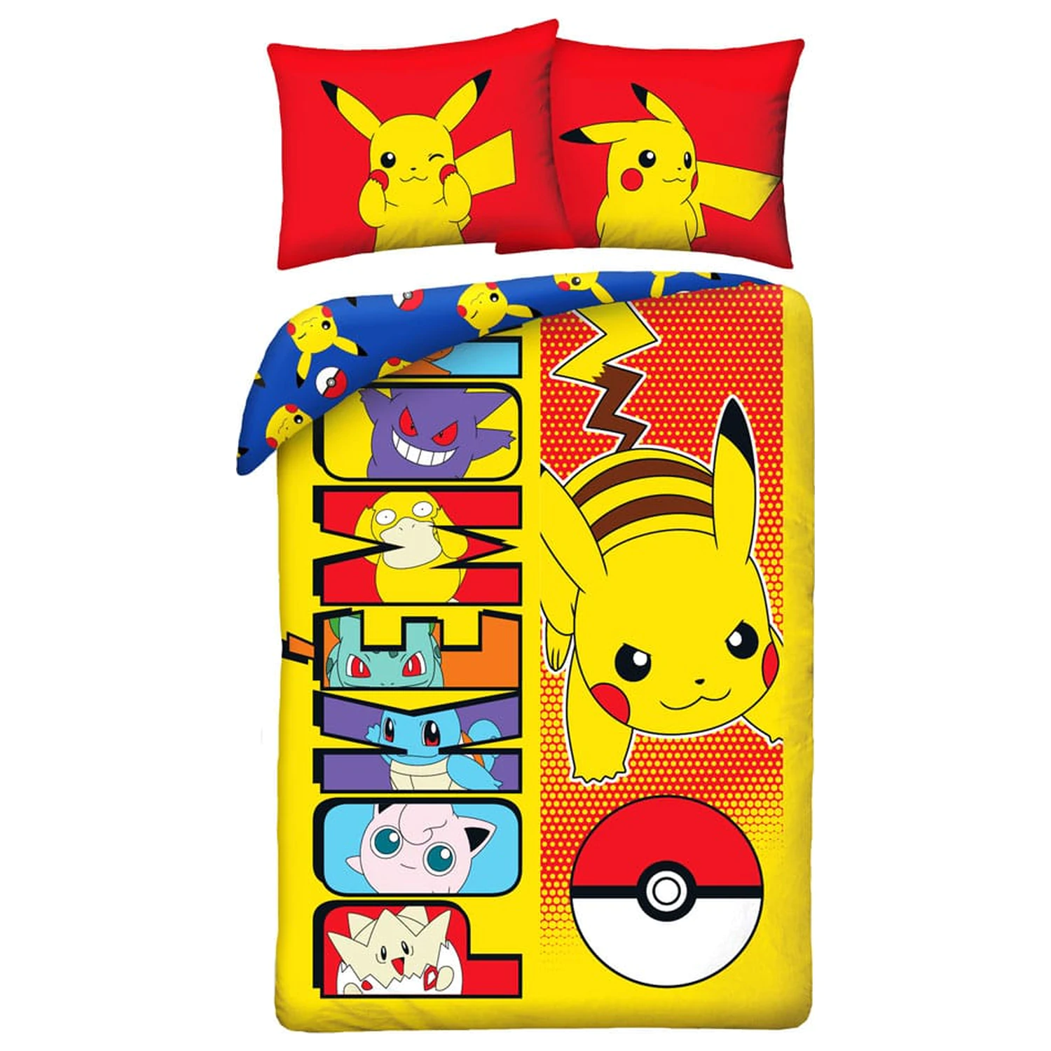 Pokémon komplet prevleke Ver. 15 140 x 200 cm / 70 x 90 cm fotografija izdelka