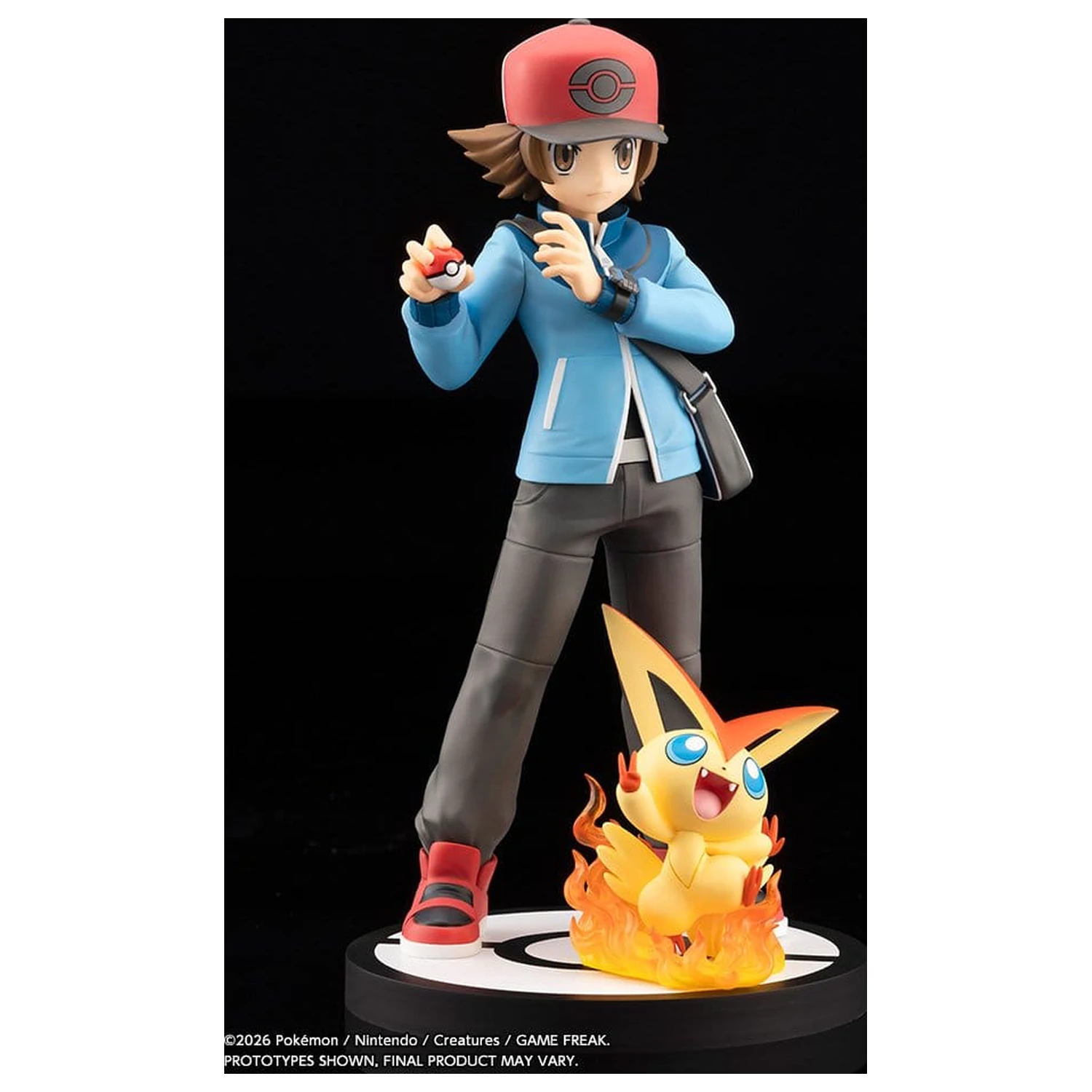 Pokémon ARTFX J PVC figura 1/8 Hilbert z Victinijem 20 cm fotografija izdelka
