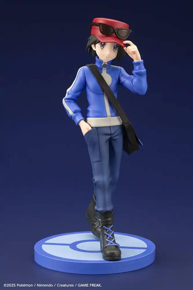 Pokémon ARTFXJ Kip 1/8 Calem & Froakie 20 cm fotografija izdelka