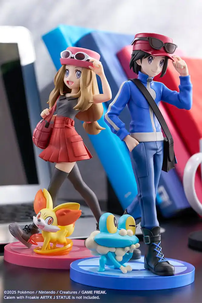 Pokémon ARTFXJ Kip 1/8 Serena & Fennekin 21 cm fotografija izdelka