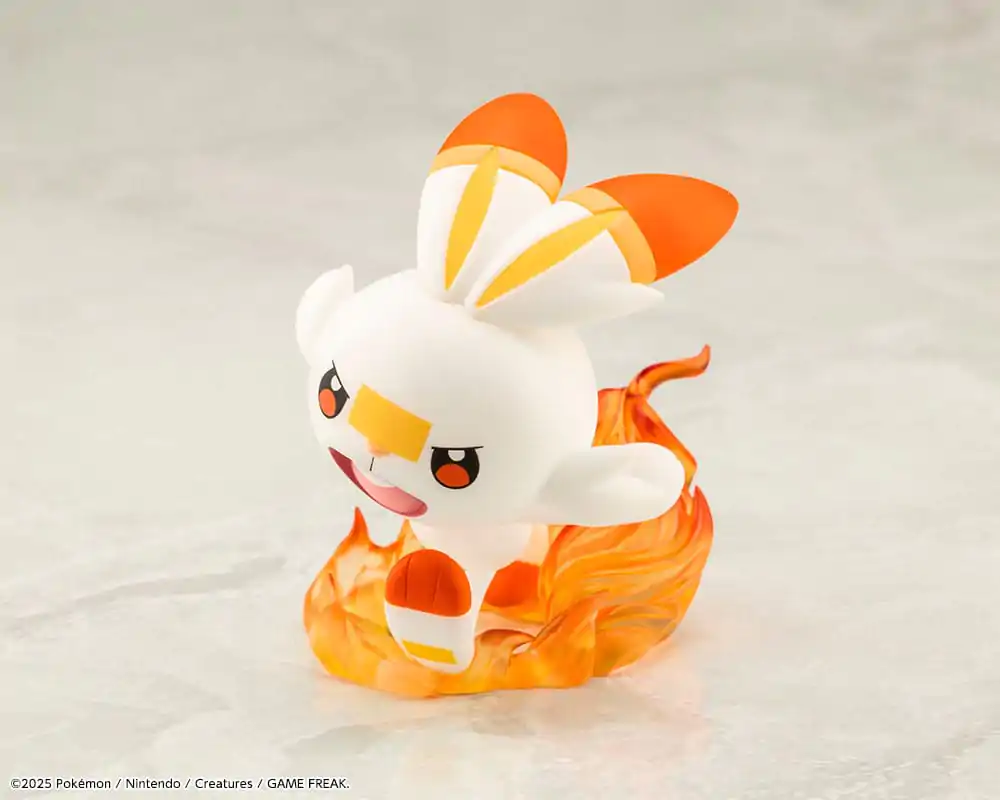 Pokémon ARTFXJ Kip 1/8 Victor & Scorbunny 21 cm fotografija izdelka