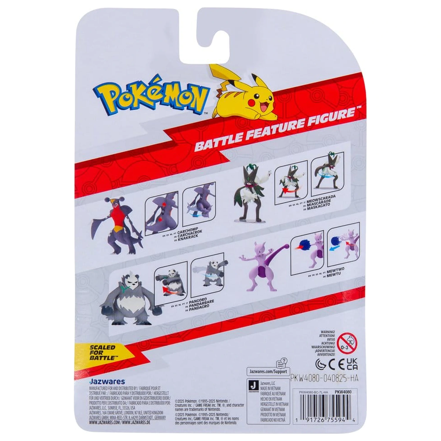 Pokémon Battle Feature figura Meowscarada fotografija izdelka