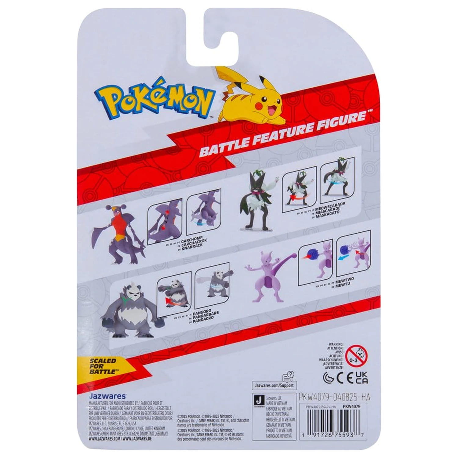 Pokémon Battle Feature figura Pangoro fotografija izdelka