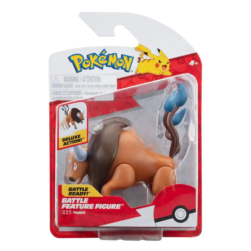 Pokémon Bojna Figura s Funkcijo Tauros 10 cm fotografija izdelka
