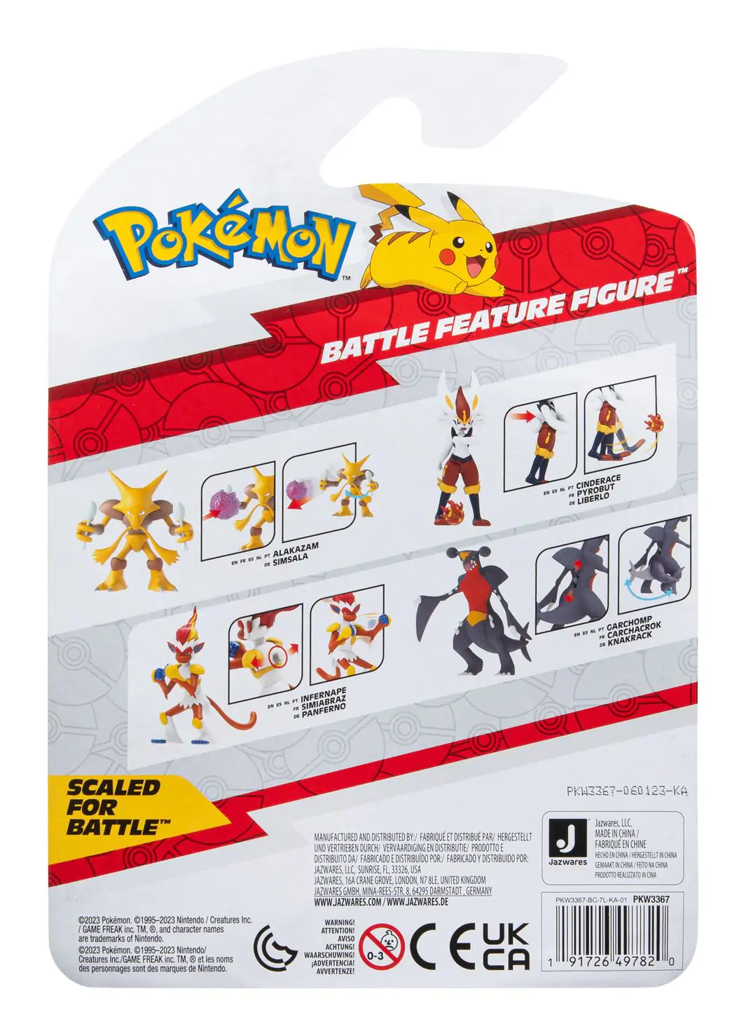 Pokémon Battle Feature figura Garchomp 11 cm fotografija izdelka
