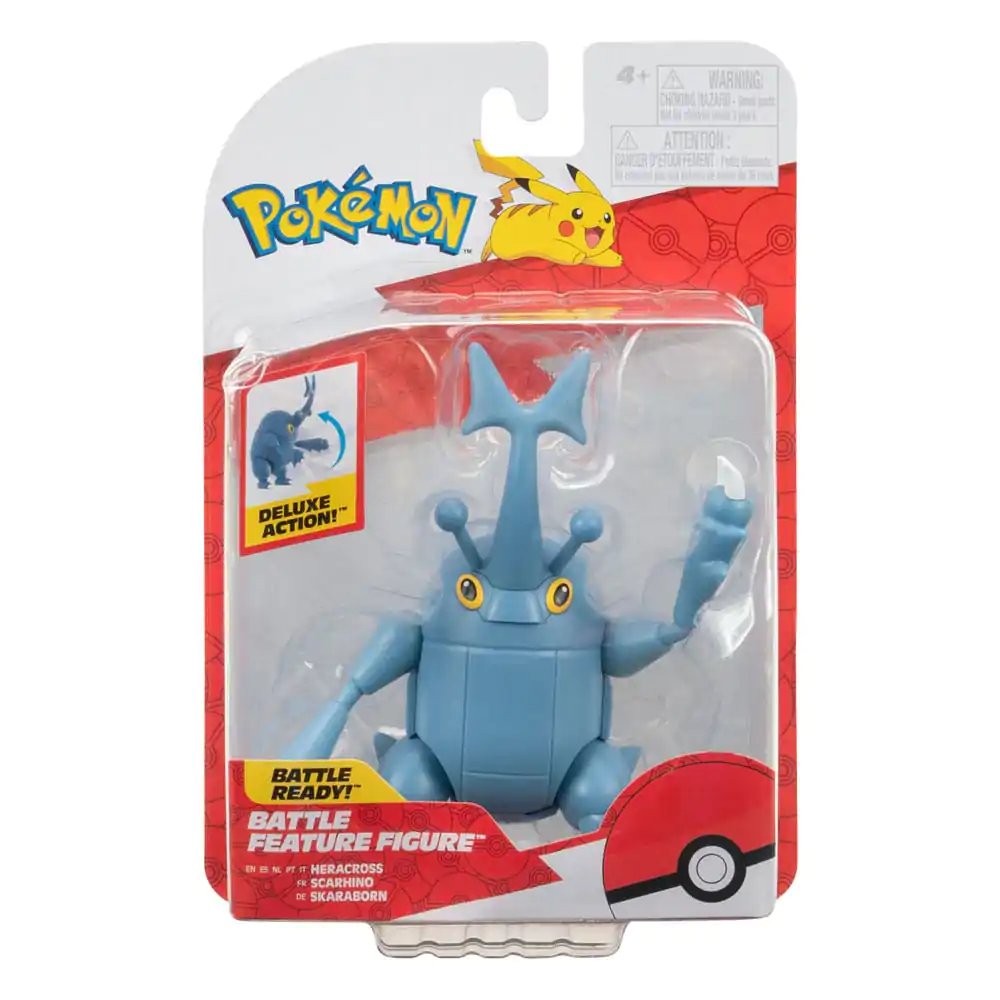 Pokémon Battle Funkcijska Figura Heracross 7 cm fotografija izdelka