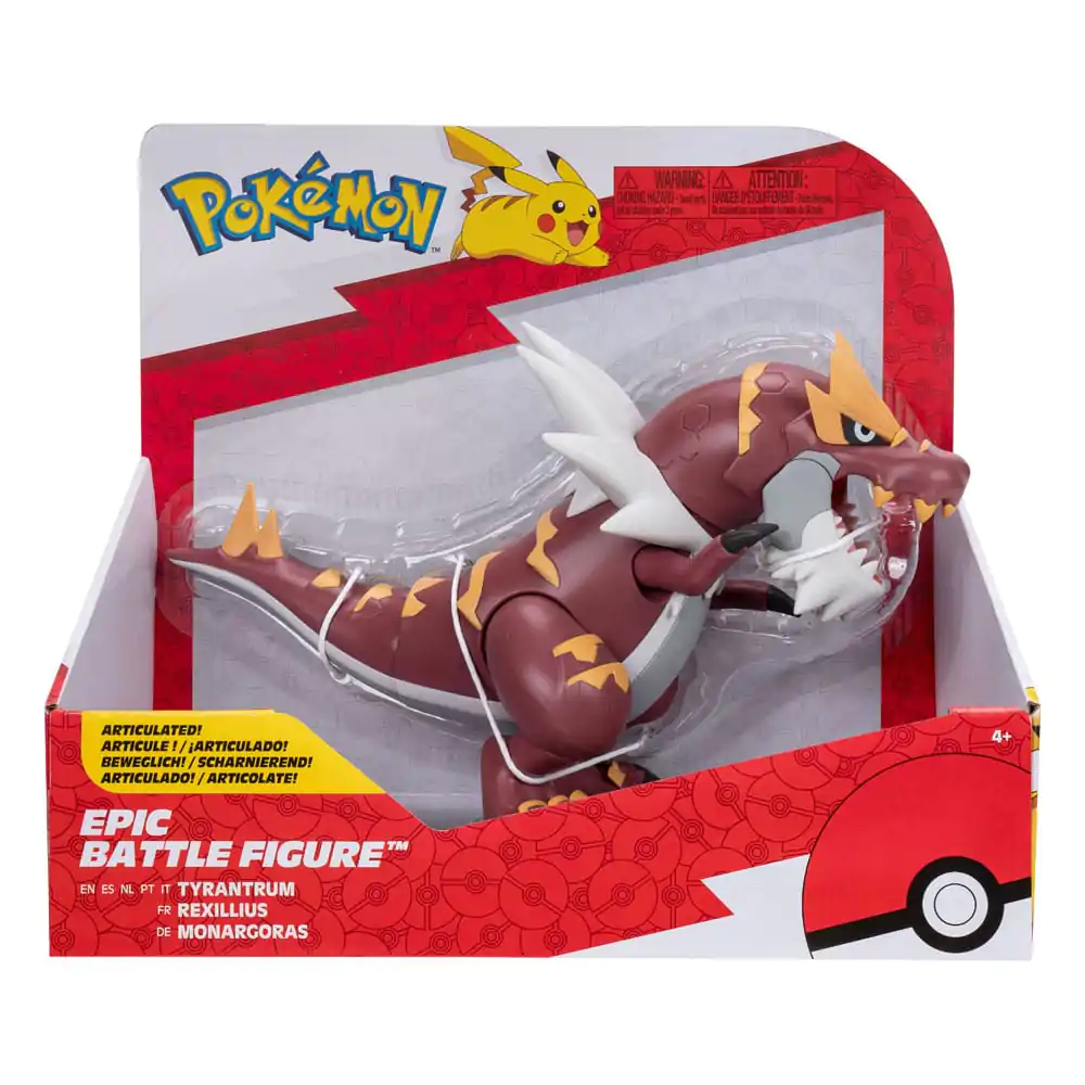 Pokémon Battle Značilna figura Tyrantrum 28 cm fotografija izdelka