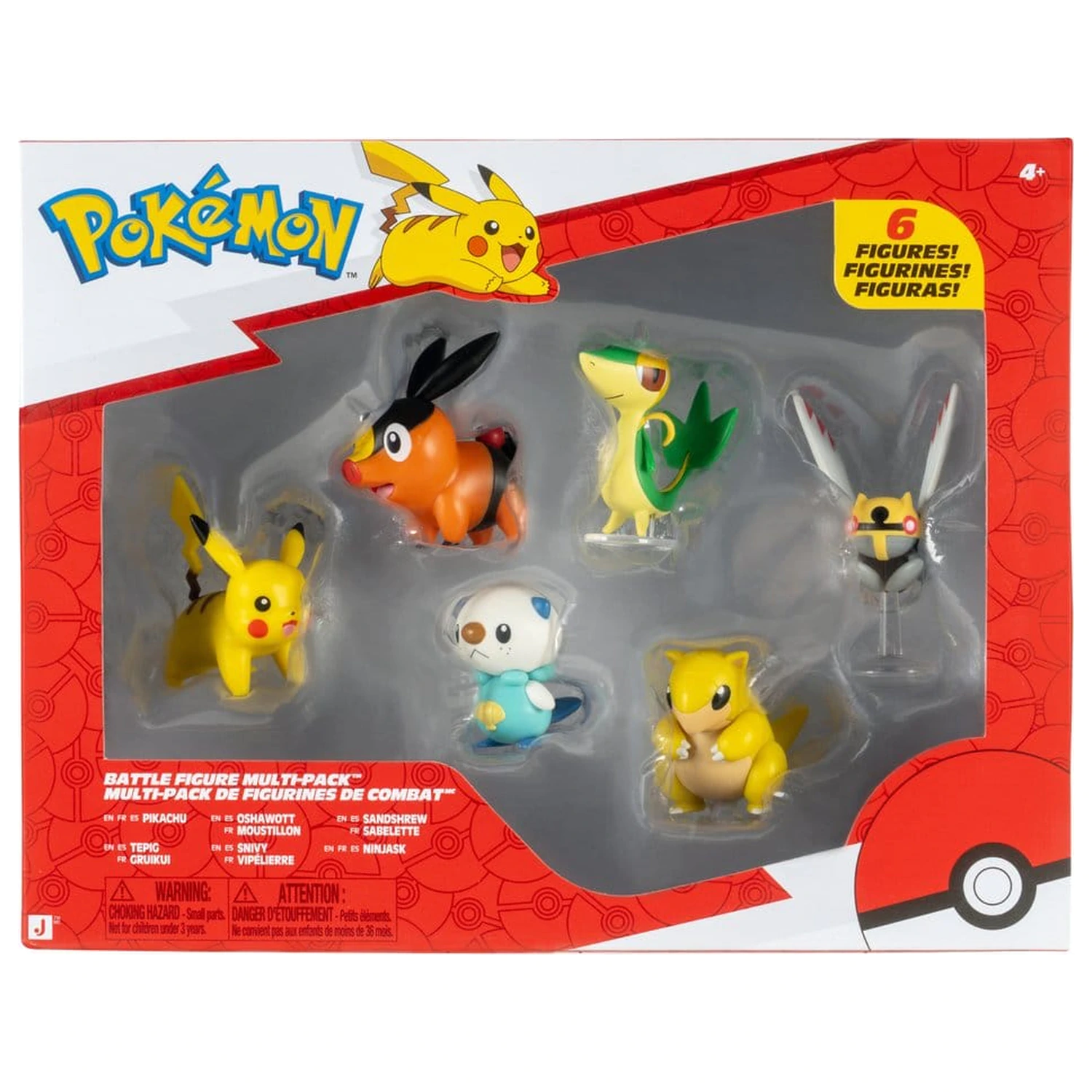 Pokémon Battle Figure komplet 6-ih figur fotografija izdelka