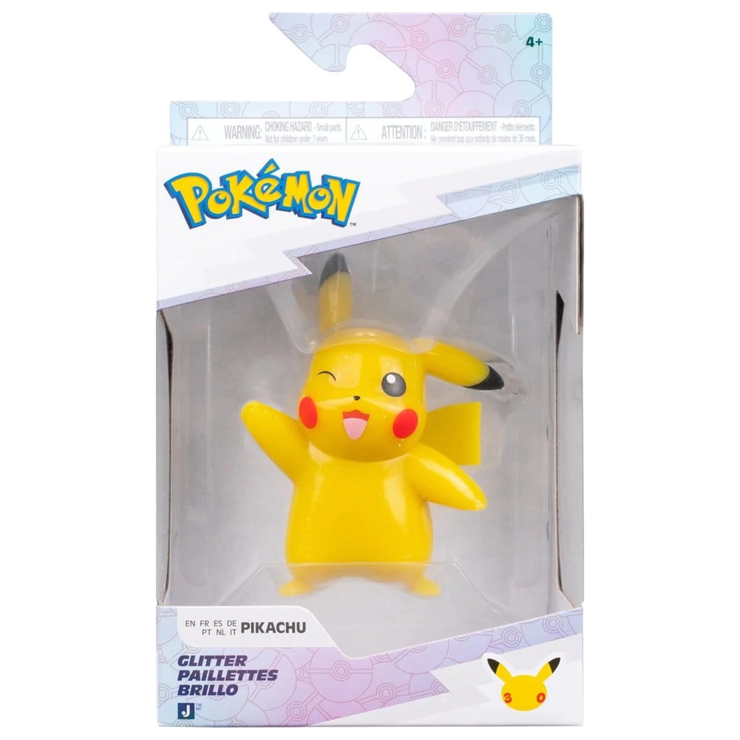 Pokémon Battle Figure Action figura Pikachu (30th Anniversary Glitter) 8 cm fotografija izdelka