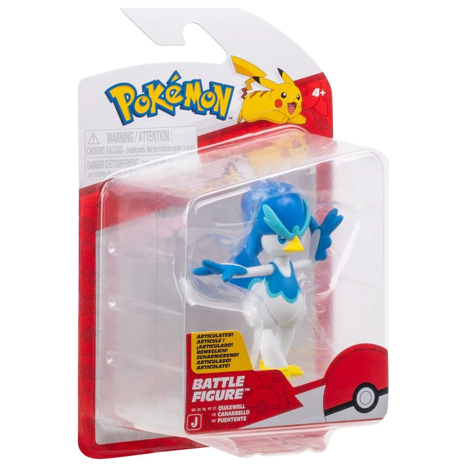 Pokémon Battle figura akcije figura Val 21 Quaxwell fotografija izdelka