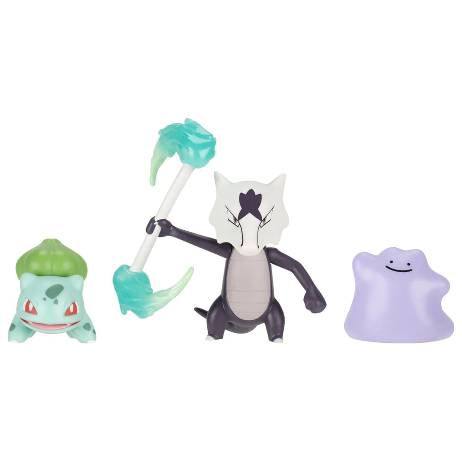 Pokémon Battle Figure Set Akcijske figure Bulbasaur, Ditto & Alolan Marowak (3-pak) fotografija izdelka