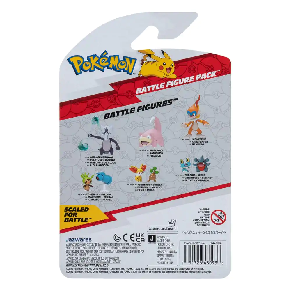 Pokémon Battle Figure First Partner Set Figura Set 2-Pack Chespin, Beldum 5 cm fotografija izdelka