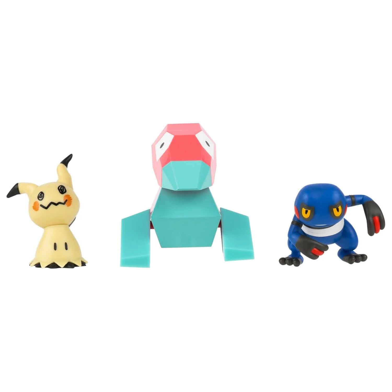 Pokémon Bojna figura 3-paket Mimikyu, Porygon & Croagunk fotografija izdelka