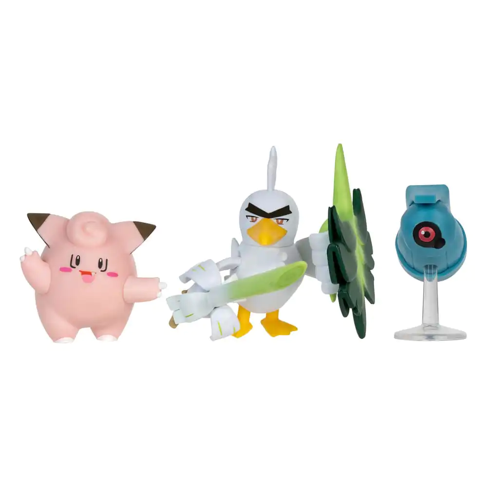 Pokémon Bojna figura Set 3-pak Clefairy, Beldum, Sirfetch'd 5 cm fotografija izdelka