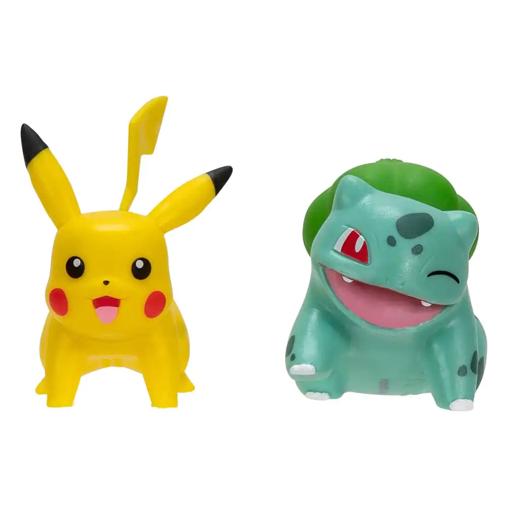 Pokémon Battle Figure First Partner Set Figura 2-Pack Bulbasaur #2, Pikachu #1 fotografija izdelka