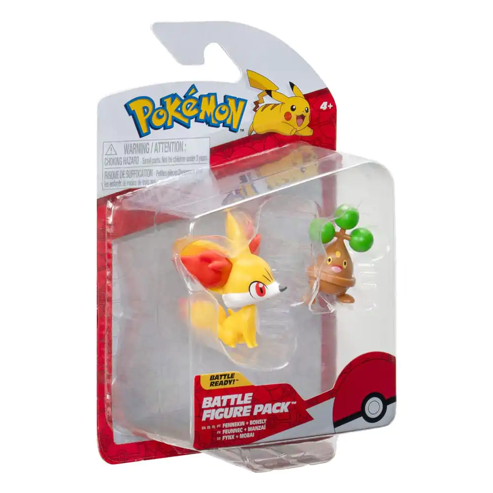 Pokémon Battle Figure First Partner Set Figura 2-Pack Fennekin, Bonsly 5 cm fotografija izdelka