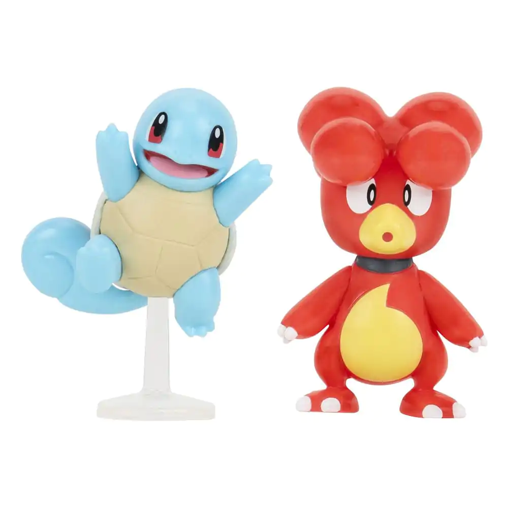 Pokémon Battle Figure Set Figure 2-Pack Magby & Squirtle #5 / Set figuric za bitke, 2-pack Magby & Squirtle #5 fotografija izdelka