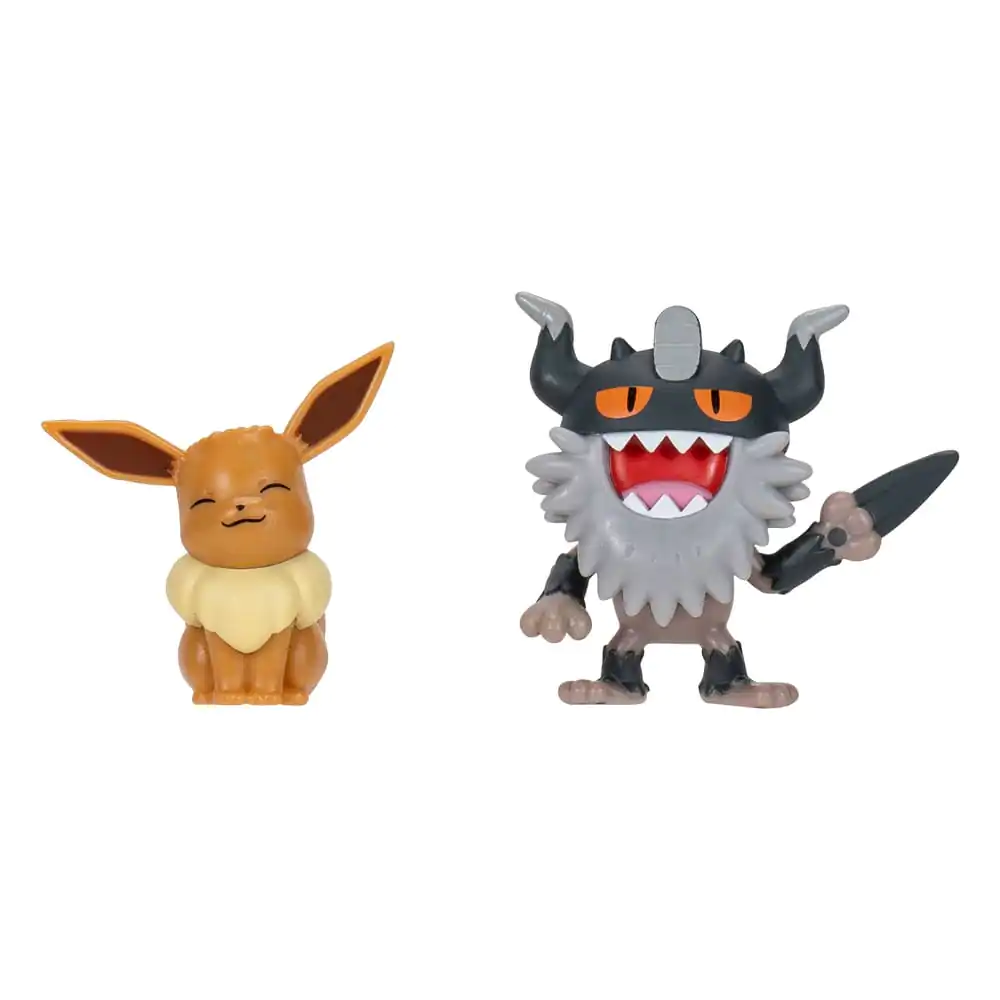 Pokémon Battle Figure Set Figura 2-Pack Perrserker & Eevee #2 fotografija izdelka