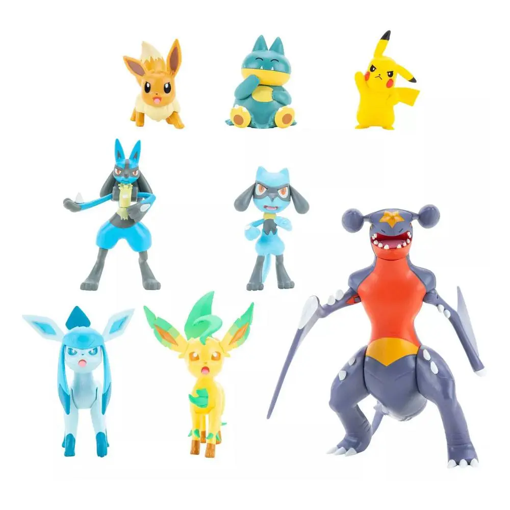 Pokémon Battle Mini Figurice 8-paket Sinnoh Region 5-11 cm fotografija izdelka