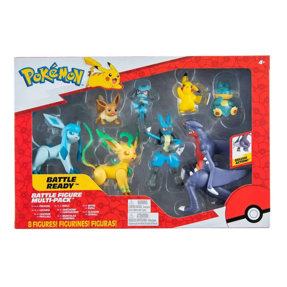 Pokémon Battle Mini Figurice 8-paket Sinnoh Region 5-11 cm fotografija izdelka